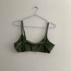 Aerie Olive Green Bikini top